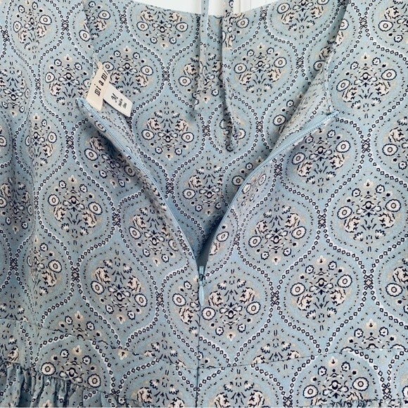 Miami Boho Babydoll Music Festival Concert Floral Print Mini Dress | Size: M - Picture 10 of 12